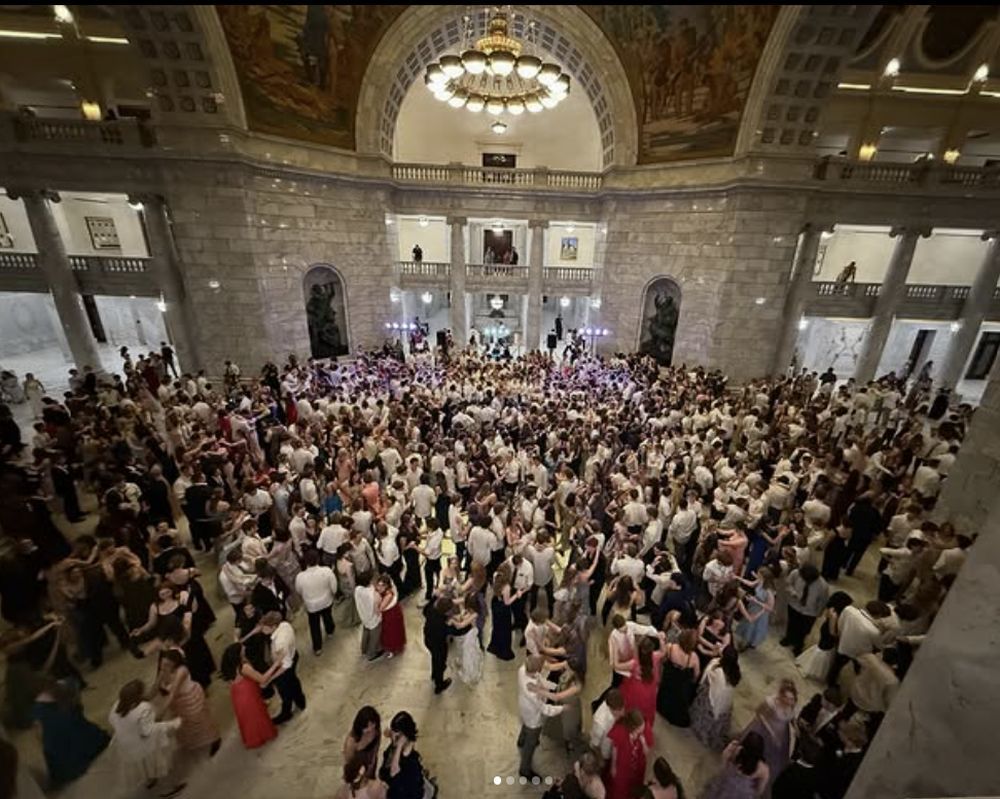 Davis High Prom State Capitol Utah