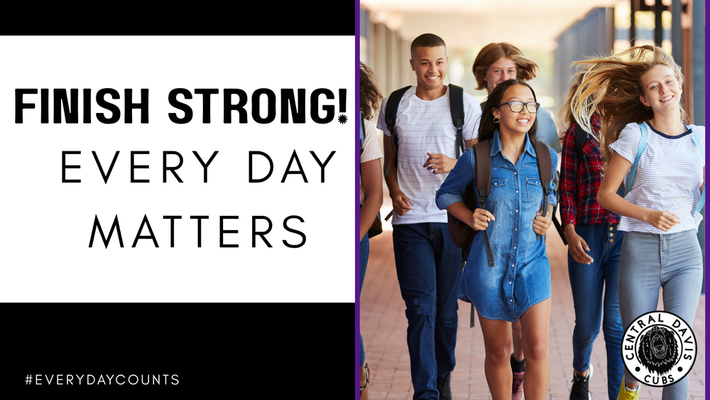 Finish Strong! Every Day Matters