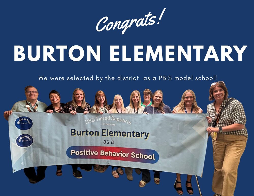 Burton Elementary awarded PBIS model school