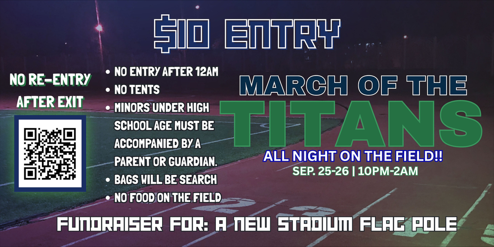March of the Titans Tonight on in Titan Stadium