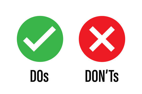 Dos and Don'ts of AI