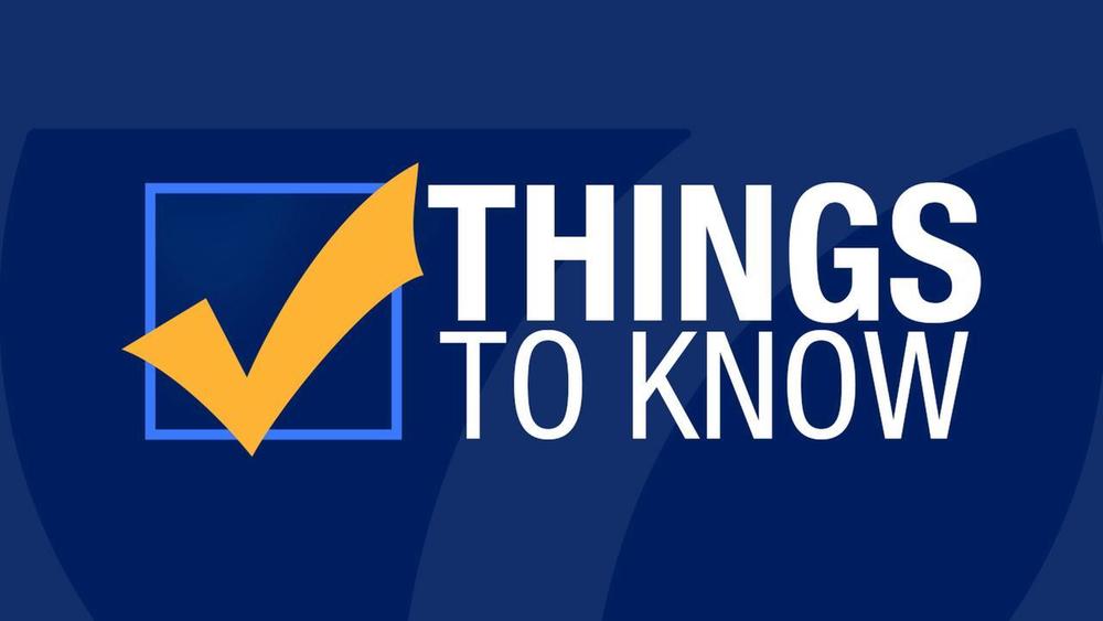 Things to know