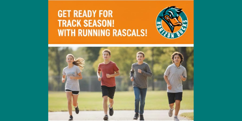 Get ready for track season! With running rascals