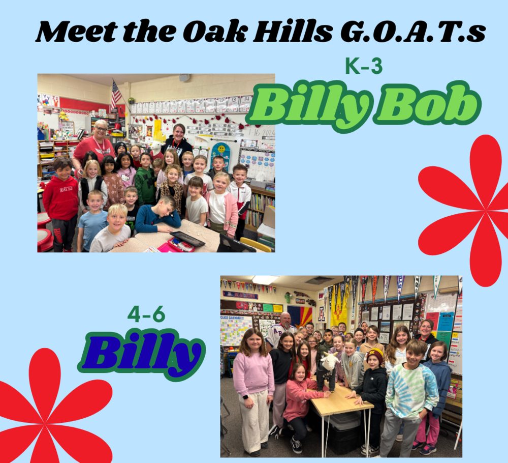 GOATS of Oak Hills lunchroom