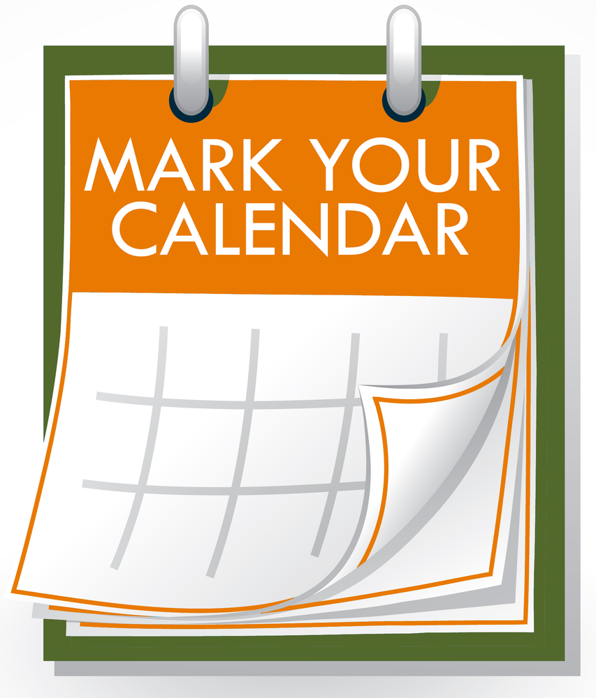 Mark Your Calendar image of calendar