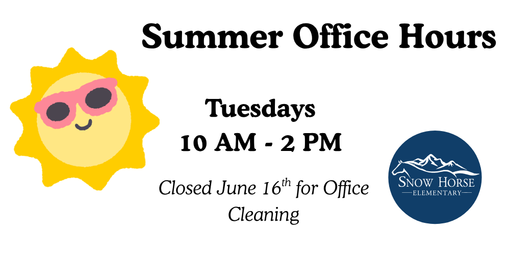 Summer Office Hours