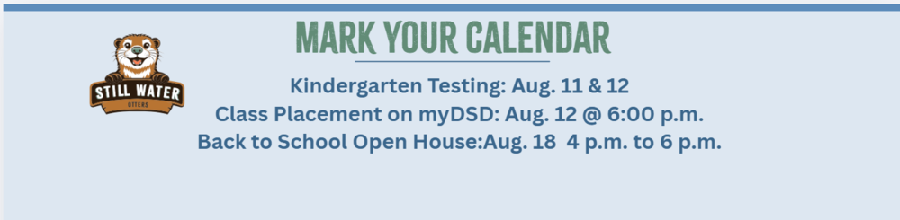 Mark You Calendar