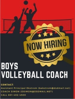 Now hiring boys volleyball coach