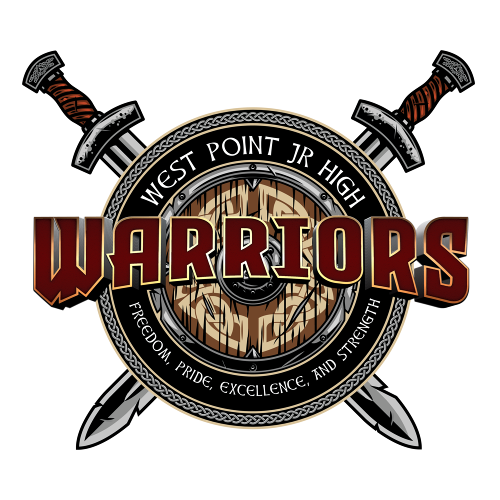 West Point Logo with Shield and crossed swords