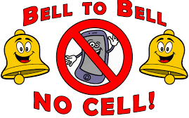 No cell phones during school