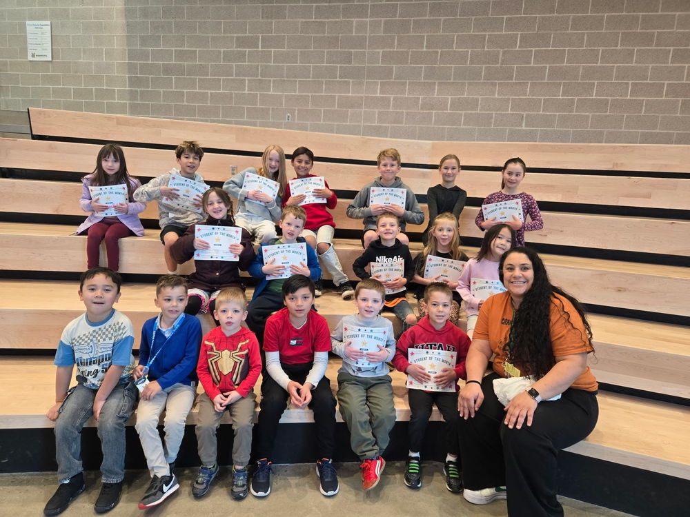 Student of the Month Winners for November