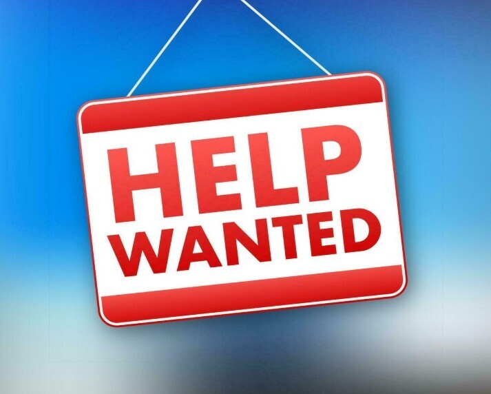 Help wanted for cook/caisher at WX