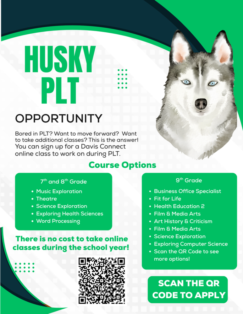 Husky PLT Opportunity flyer