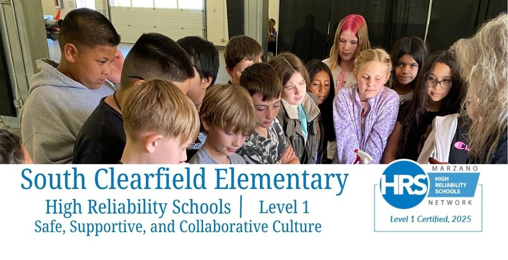 Students learning in science lab and South Clearfield HRS level 1 certification 