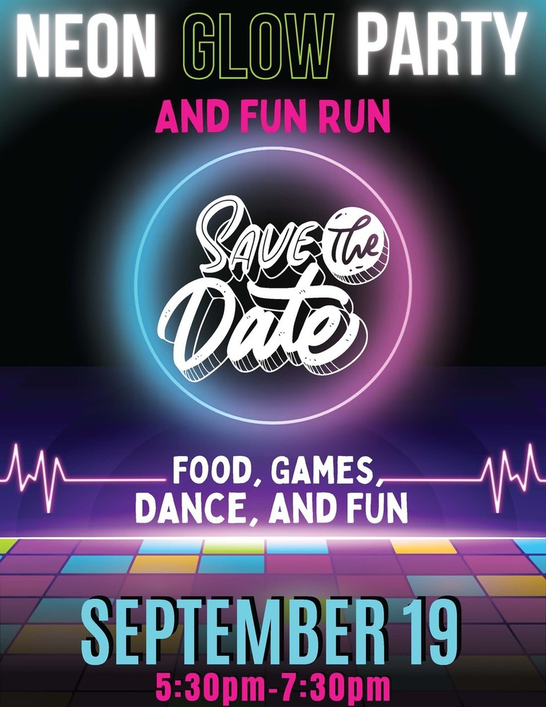 neon glow party and fun run