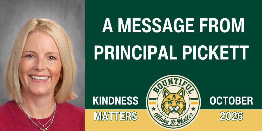 Bountiful Elementary Announces Kindness Matters as October 2026 Focus