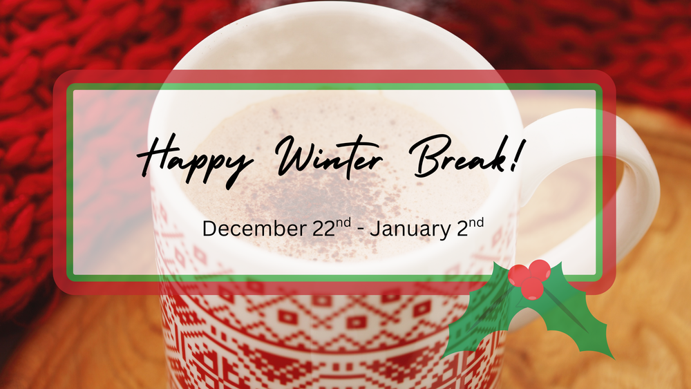 Winter Break and Cocoa Mug