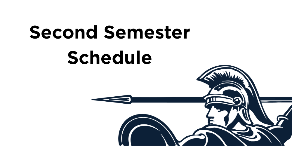 second semester schedule