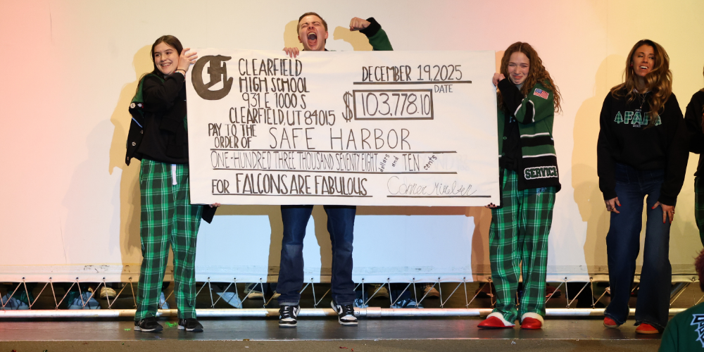 Falcons are Fabulous  fundraising assembly