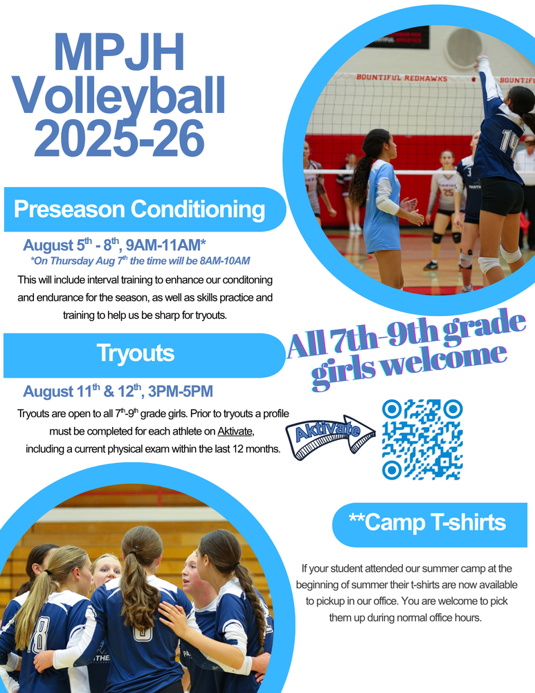 Volleyball 25/26 Information