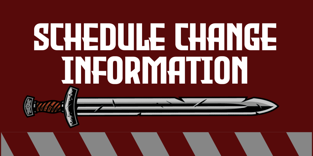 Schedule Change Information