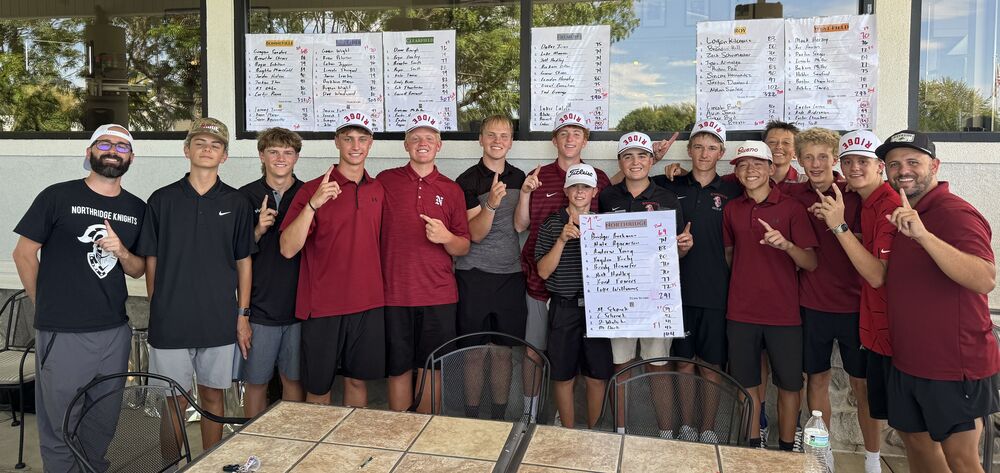 Boys Golf Takes 1st Place!