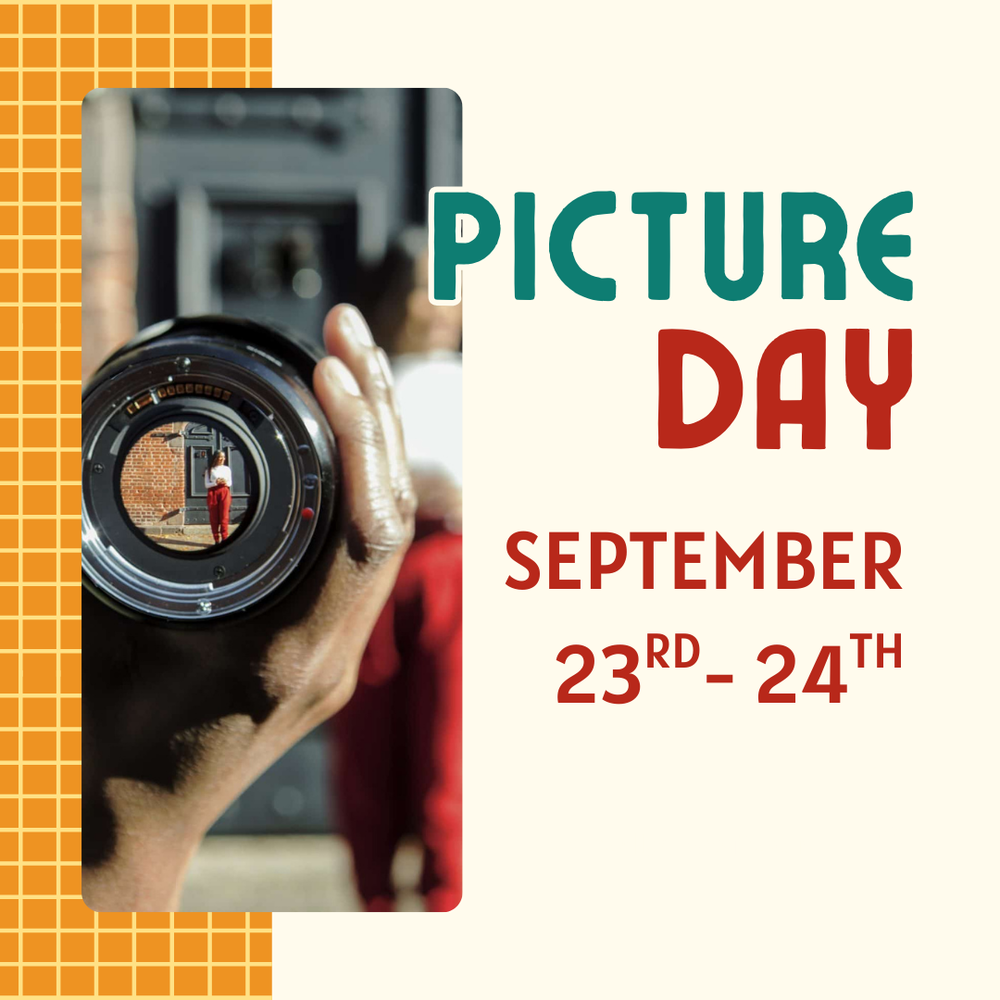 Picture Day September 23rd- 24th