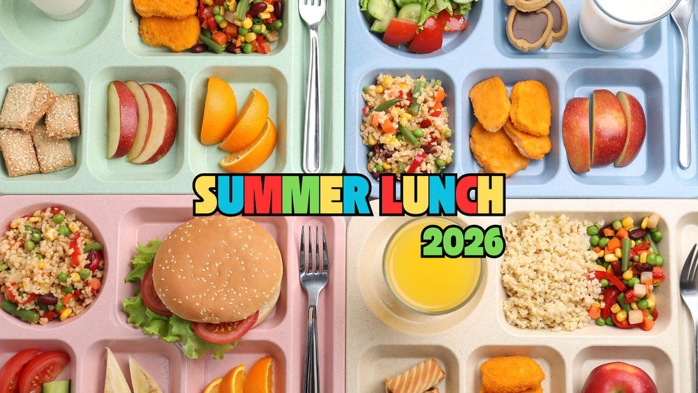 Lunchroom food trays