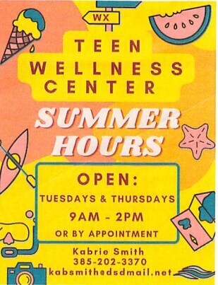 Teen Center Hours