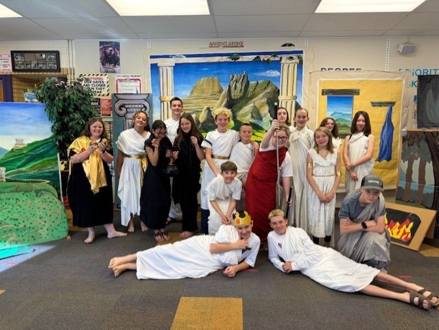 6th grade Greek Mythology Play