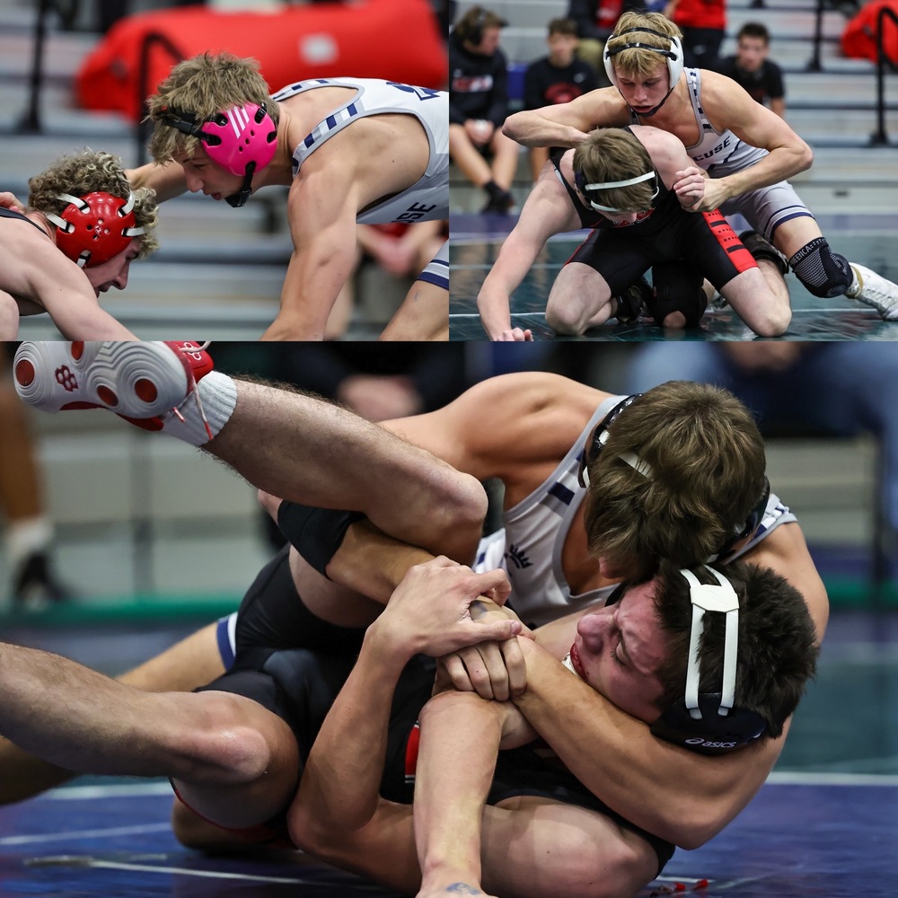 Three wrestling pictures from the Scuffle Tournament.