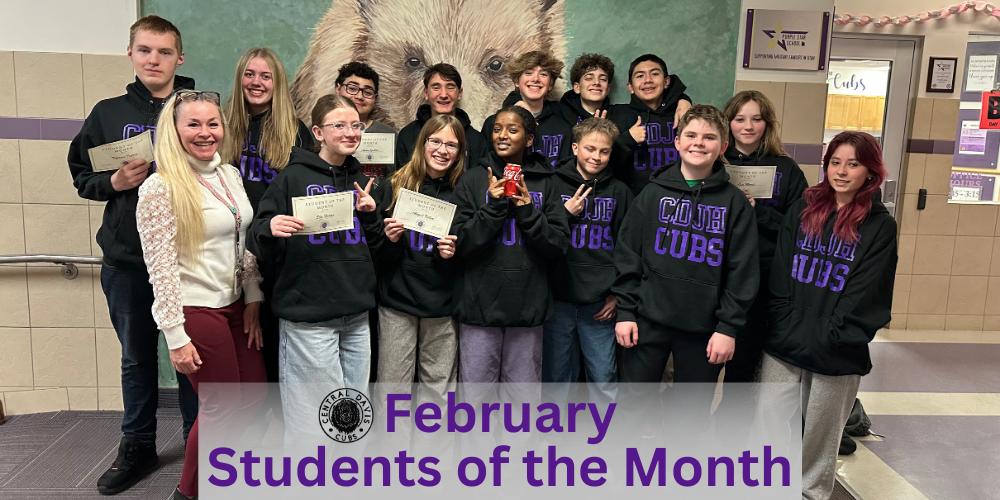 February Students of the Month