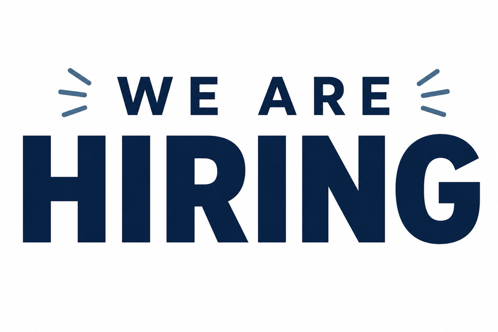 We are hiring