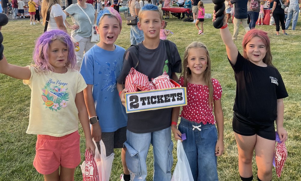Kids at a Carnival