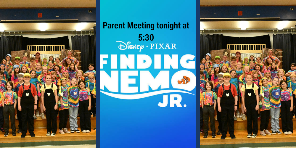 Parent Meeting Tonight at 5:30