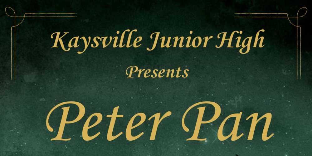 kaysville junior high presents peter pan