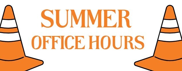 Summer Office Hours