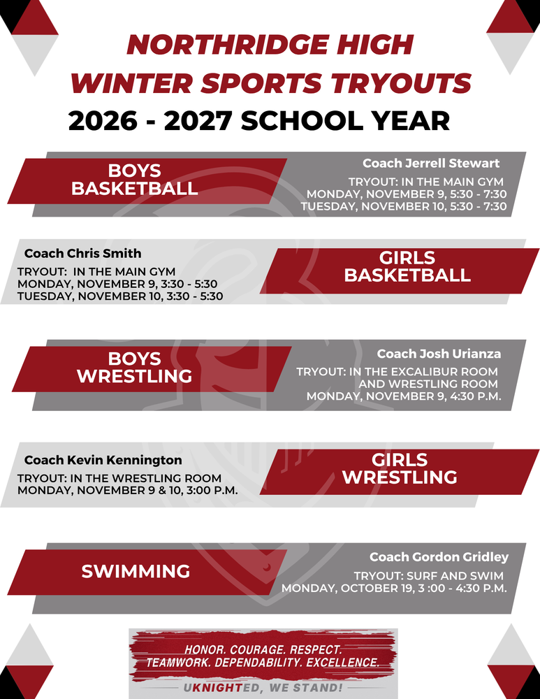 Winter Sports Tryouts