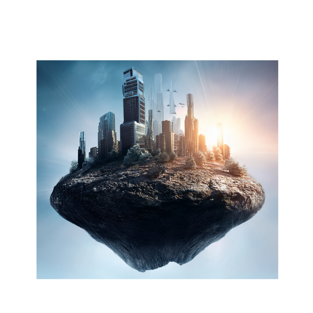 a hopeful dystopian world