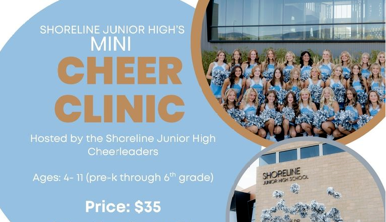 Mini Cheer Clinic 25-26  December 9th & 10th from 3:45 pm - 5 pm