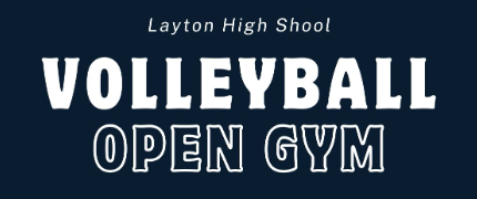 layton high school volleyball open gym