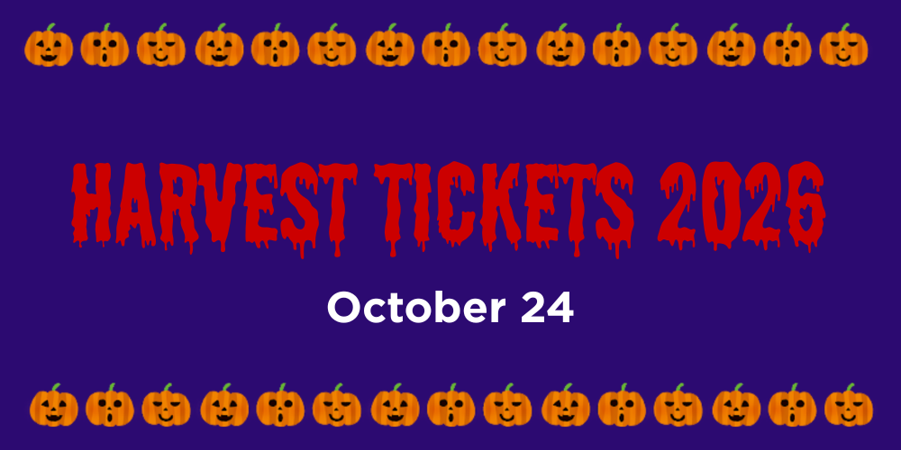 harvest tickets 2026 october 24