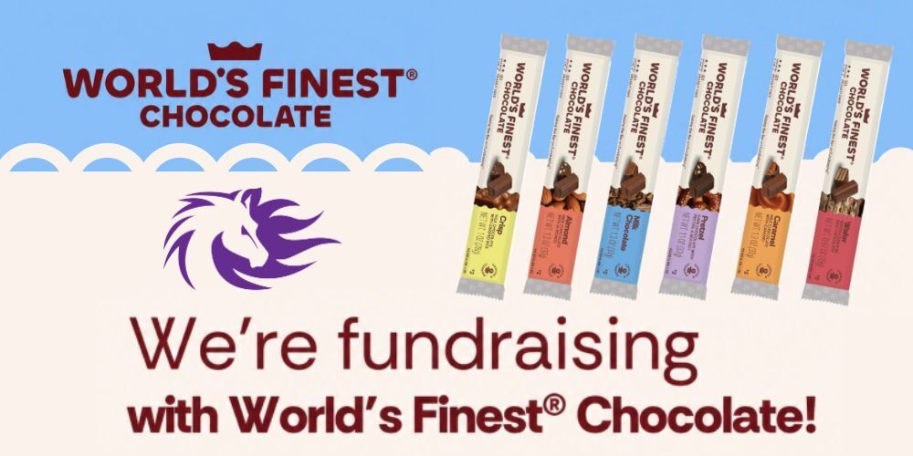 We're fundraising with World's Finest Chocolate!