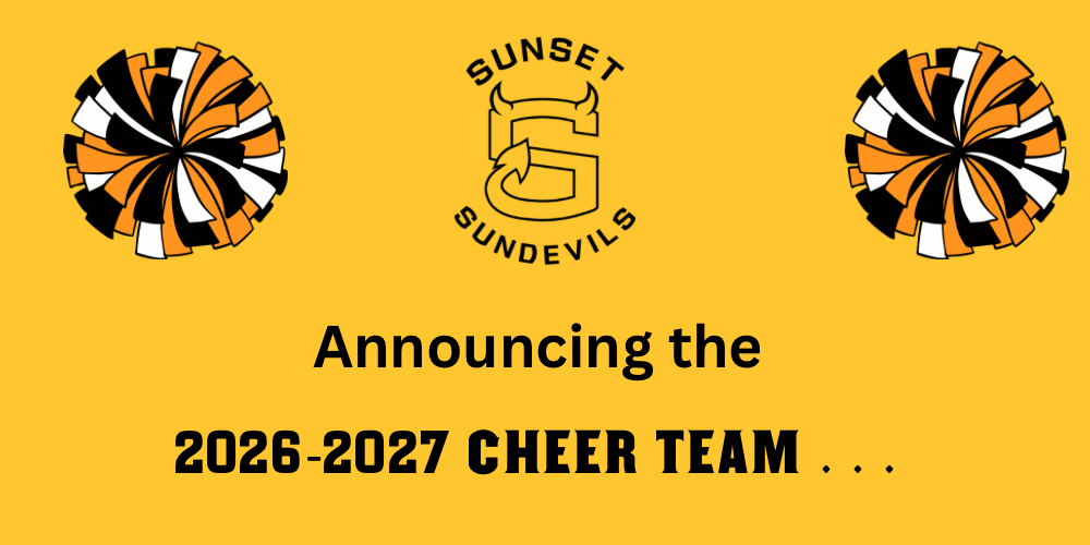 Announcing the 2026-2027 cheer team