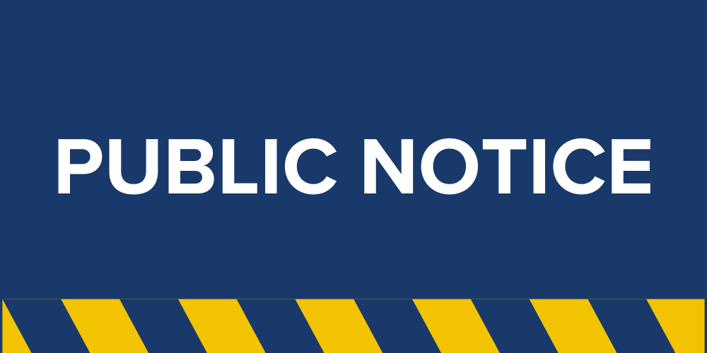 Public Notice