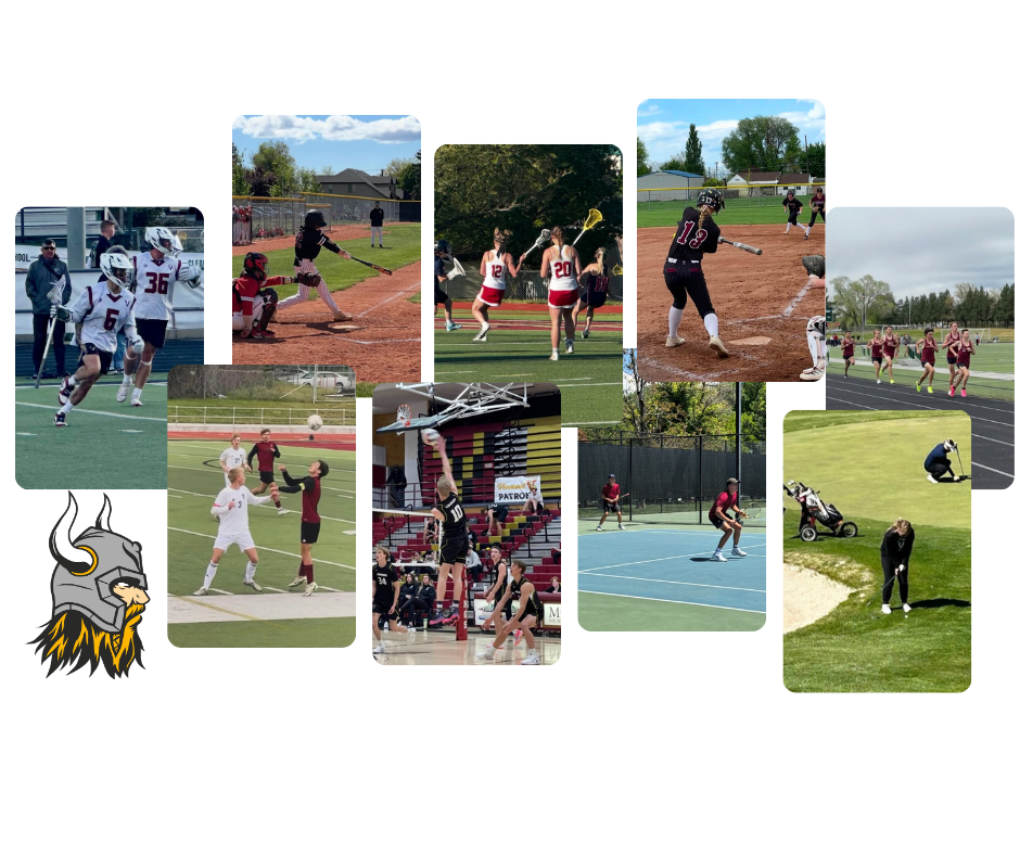 students playing sports