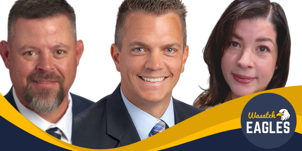 A portrait of the administration at Wasatch Elementary