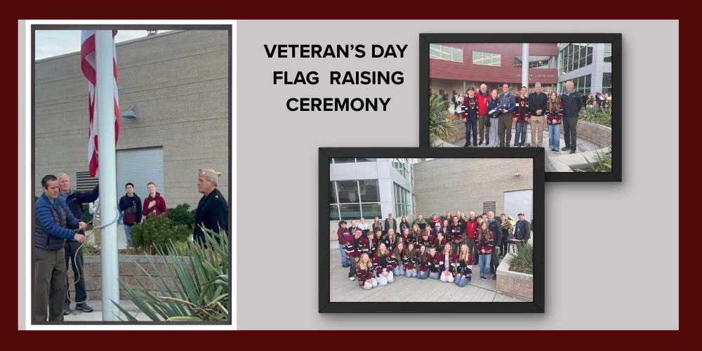 Flag Raising Ceremony at WPJH