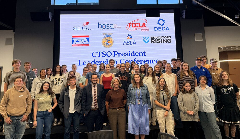 student CTSO leaders from all DSD high schools