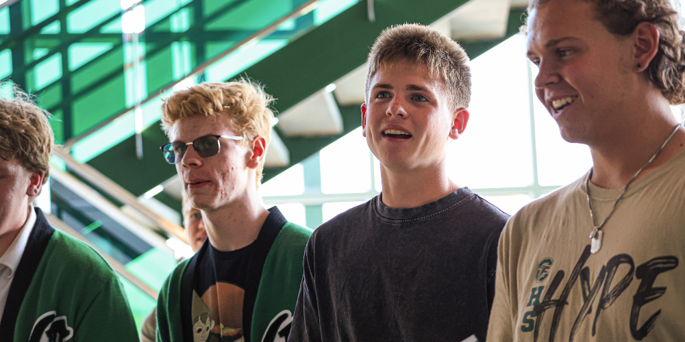 Students Excited